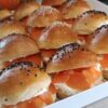 לחמניות ביס סלמון שמנת