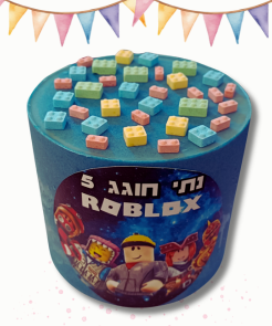 עוגה מעוצבת roblox